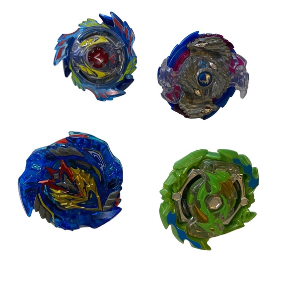 Beyblade burst lot Spinning Tops Mixed Beyblades lot of Six See Pictures - Picture 4 of 6